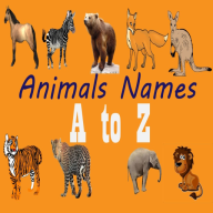 A to Z Animal Names: Animal Pictures and Sound