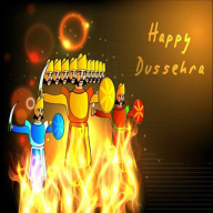 Happy Dussehra: Greeting, Photo Frames, GIF, Quote