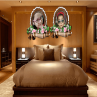 Bedroom Photo Frames Editor: DP, Quotes, Greeting
