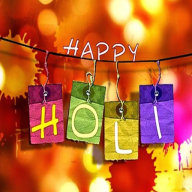 Happy Holi: Greeting, Photo Frames, GIF Quotes logo