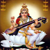 Maa Saraswati: All in one logo