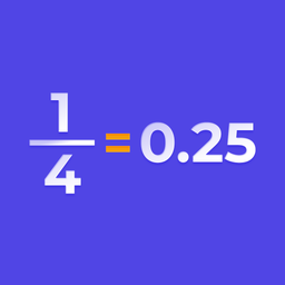 Fraction to Decimal Calculator logo