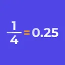 Fraction to Decimal Calculator logo